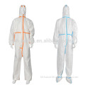 disposable safety coverall working coverall suit whith shoecover
